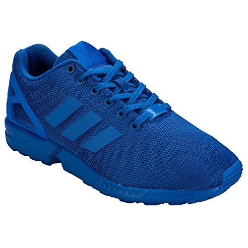ぽん adidas Unisex Zx Flux Sneakersy, Niebieski Niebieski Boblue